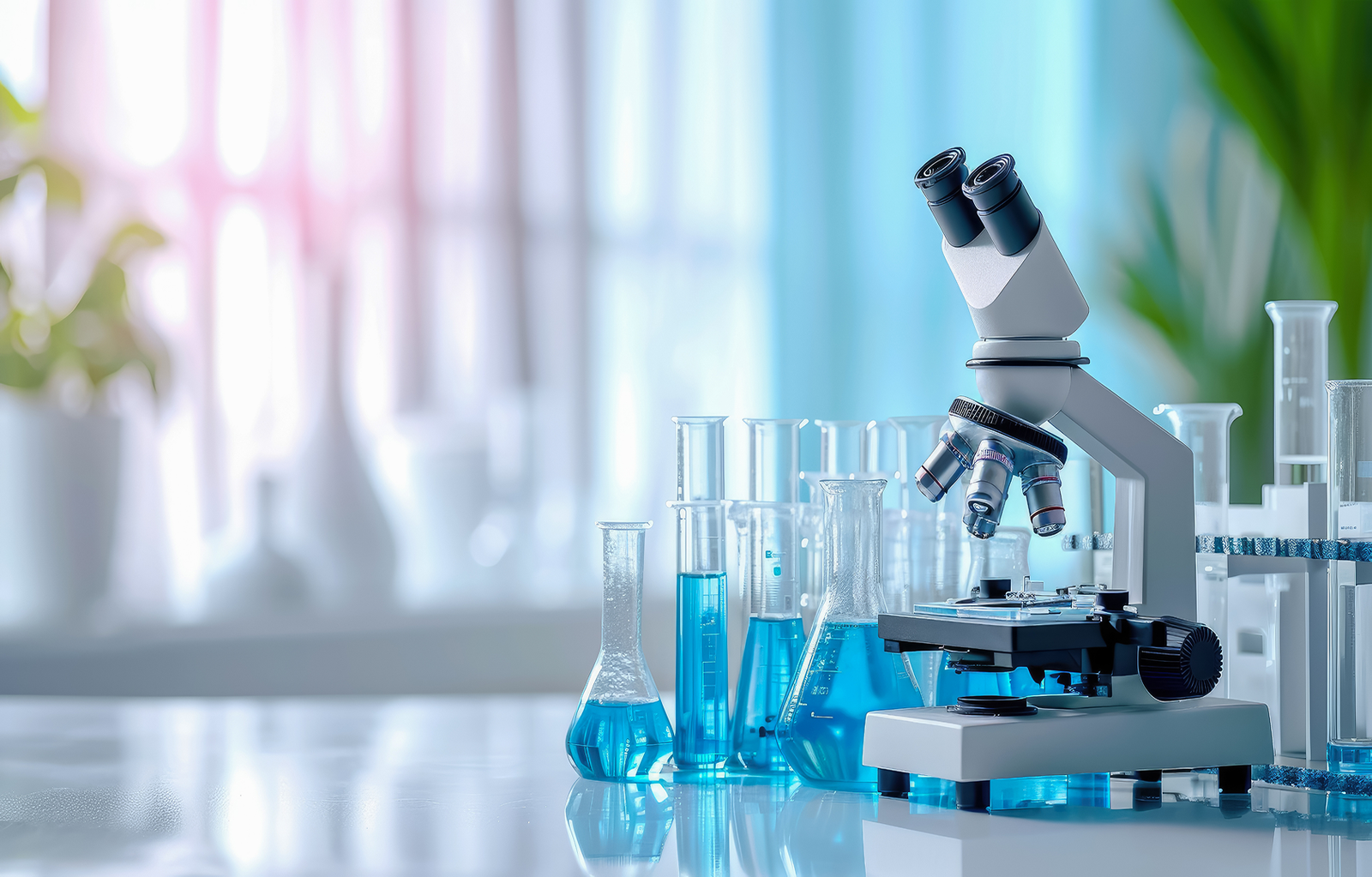 Laboratory microscope and research equipment